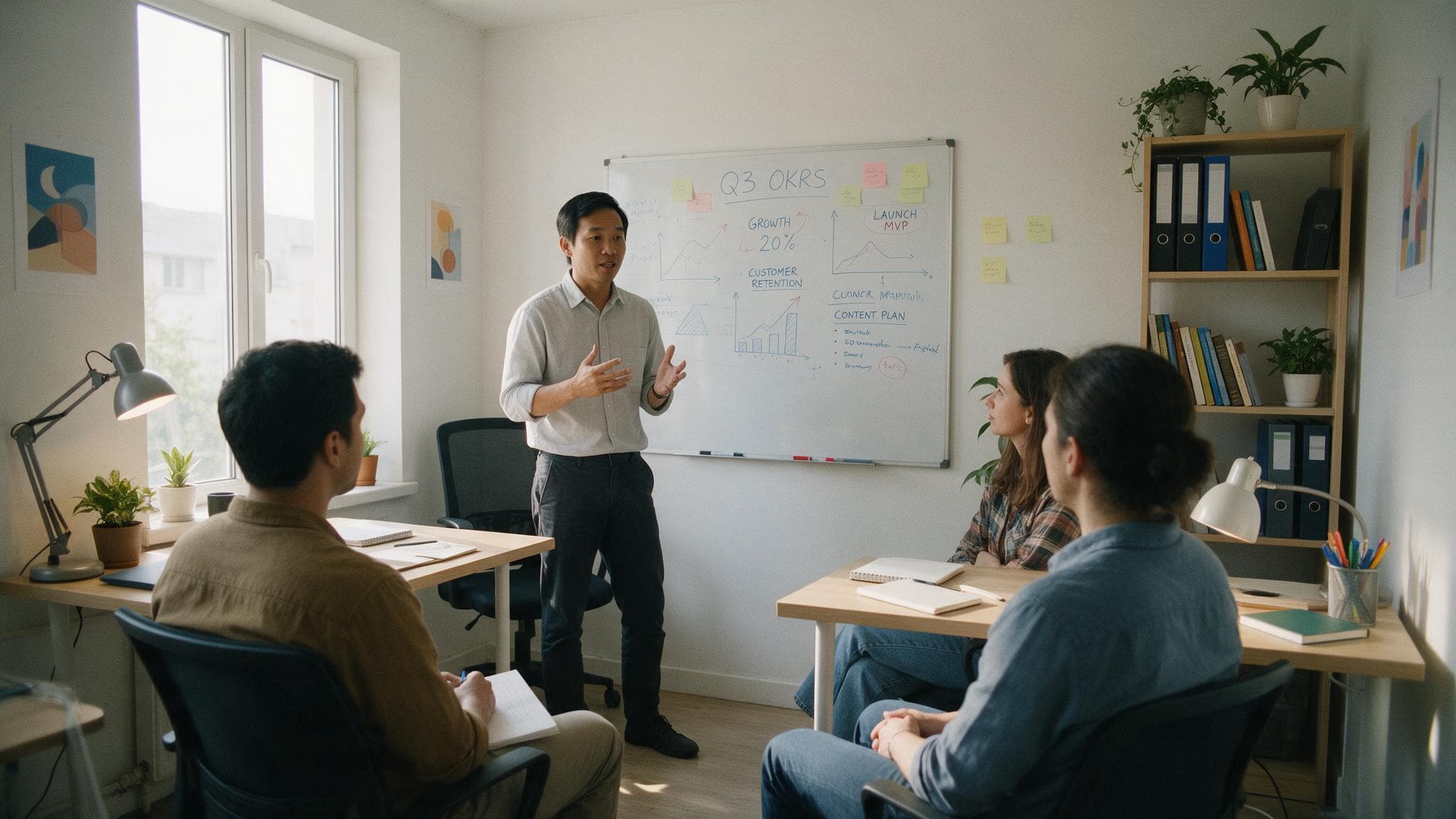 Founder viết một câu để người lạ hiểu mình đang làm gì